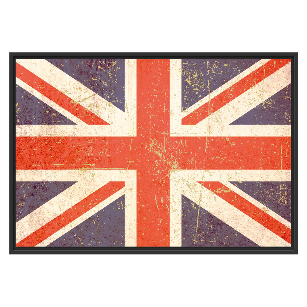 Gerahmtes Wandbild Union Jack