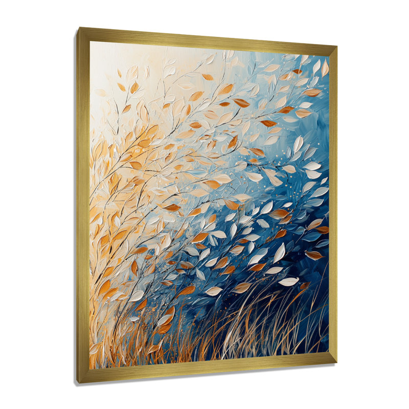 Jaimie - Landscapes Canvas Art Print, H 32 po x l 24 po, Reproduction encadrée d'une seule photo, Doré