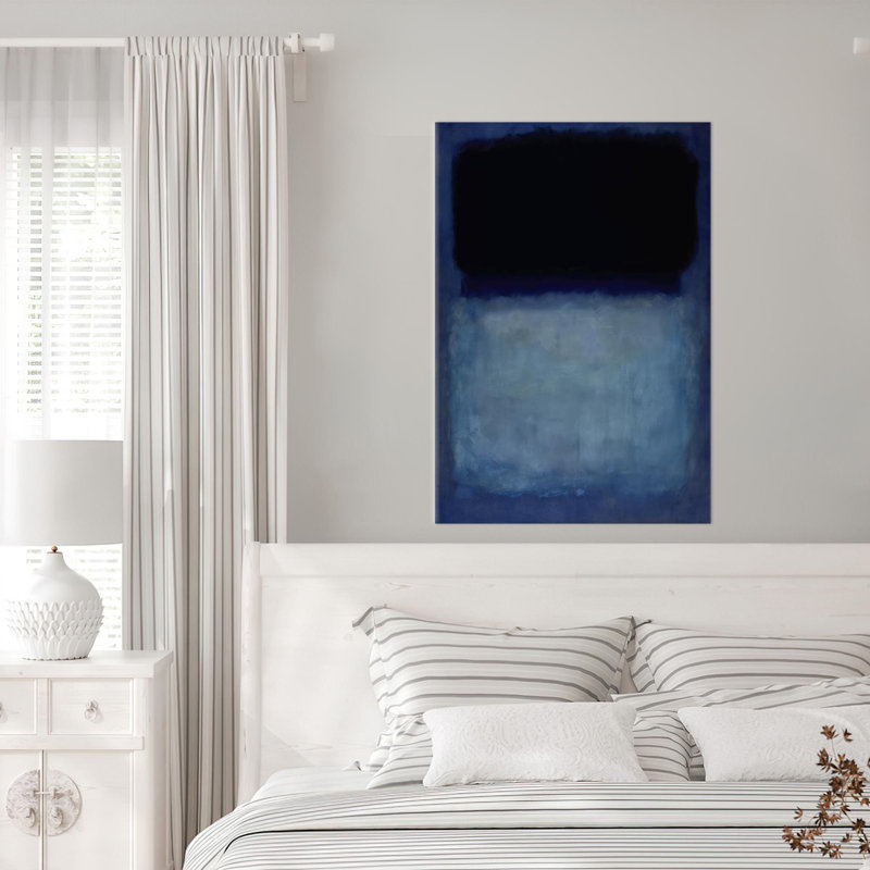 Personalized Mark Rothko Art Canvas Perfect for Wall Decor and a Unique Gift for Grandma, 20 cm H x 30 cm W, Wrapped Canvas