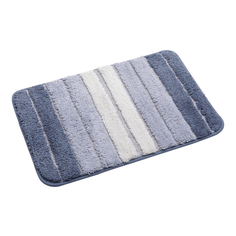 Maric Non-Slip Shower Mat, Blue, 60cm x 40cm