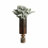 17 Stories Tatem Glass Hurricane With Stone Base-1810434980
