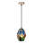 5.5"W Bouvier Metal And Glass Pendant