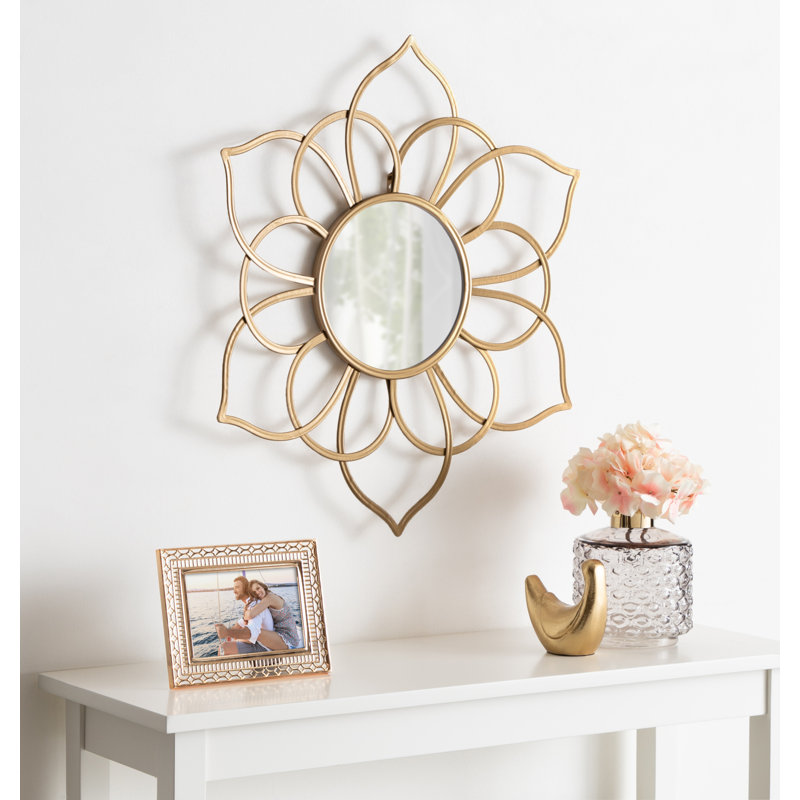 Suri Wall Mirror, Gold