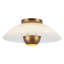 Umbra 14-in Black Semi-Flush Mount-1236898881-1236898880