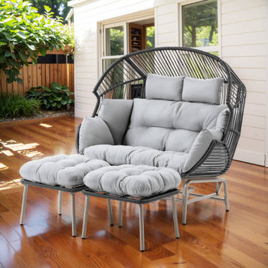 Island Gale Double Swing Chair with Stand