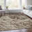 Premium Machine Washable Prisco Brown Rug-1099414389