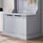 28" 3-In-1 Entryway Hall Tree With Storage Bench, Coat Rack With Four Hooks And Shoe Storage, Gray