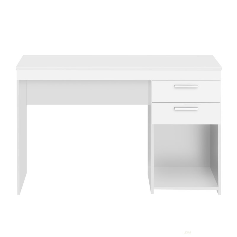 Poste de travail avec rangement Techni Mobile, Blanc