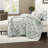 Modern Reversible Bedding Sets, Polyester Twin Quilt, Cottage Home