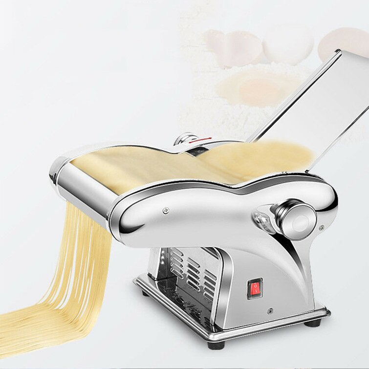 YINXIER Green Electric Pasta Noodle Maker Automatic Pasta Machine