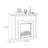 Manufactured Wood Electric Fireplace-1904462517-1904462516