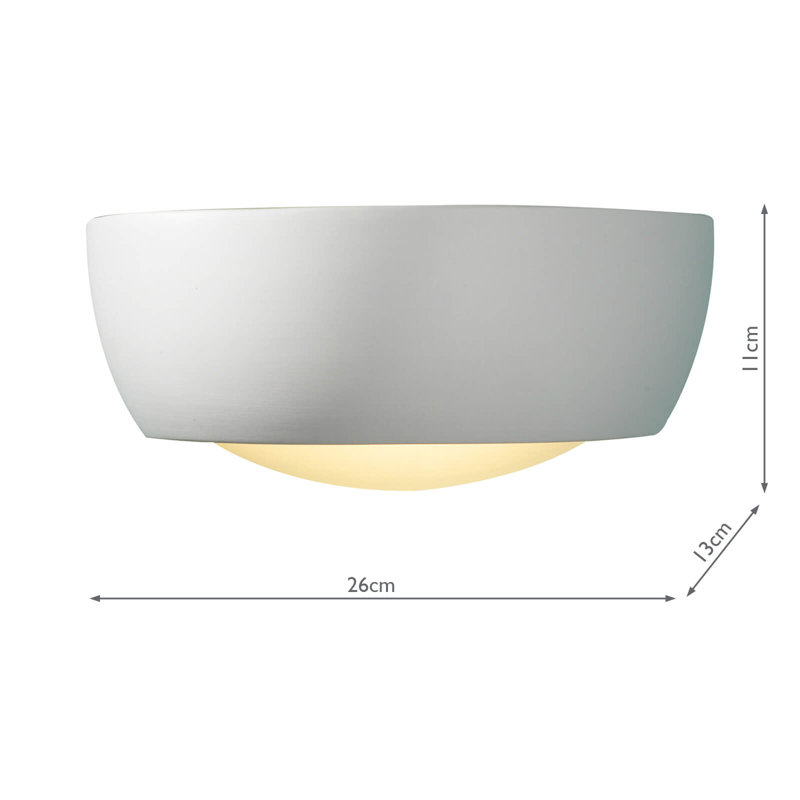 Flinn Ceramic Up & Downlight
