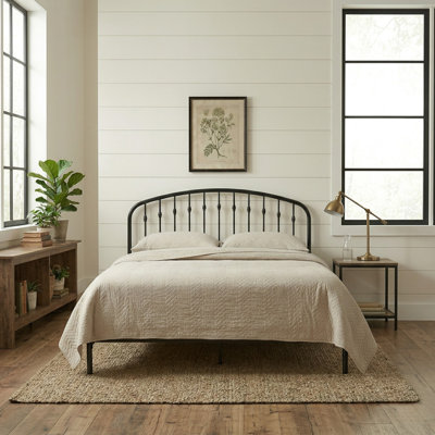Marianna Metal Platform Bed