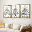 Christmas Holiday Art CECX - Toile tendue avec châssis sur mesure - 3 pièces-1750190292-1750190298