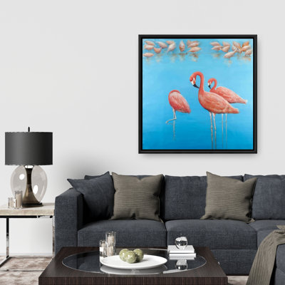 " Group Of Flamingos "