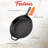 NutriChef Seasoned Cast Iron Non-Stick 2 Piece Skillet Set