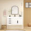 Ensemble de meuble-lavabo simple mural 42 po-892059615