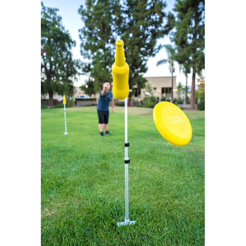 Flying Disc N' Bottle Toss