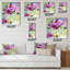 Horloge murale traditionnelle pivoines dans un vase-464637660