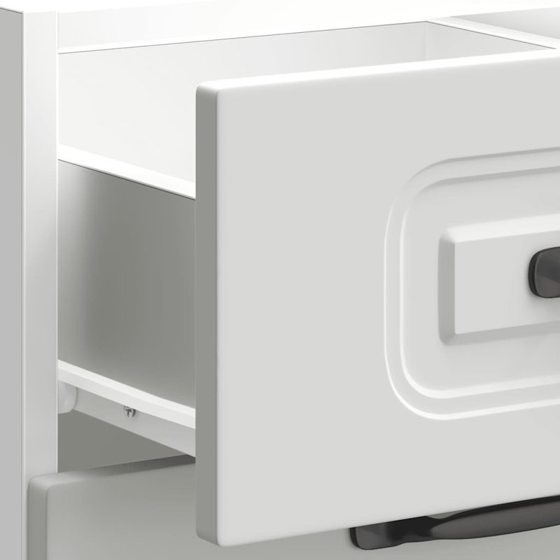 Kitchen Base Cabinet Kalmar Engineered Wood, White