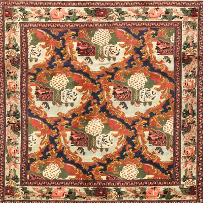 Tapis beige Southwestern