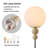  Modern 63" White Glass Floor Lamp