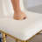 Set of 3 Upholstered Counter Height Bar Stools With Metal Frame, Armless Gold Stools-121781148-126254348