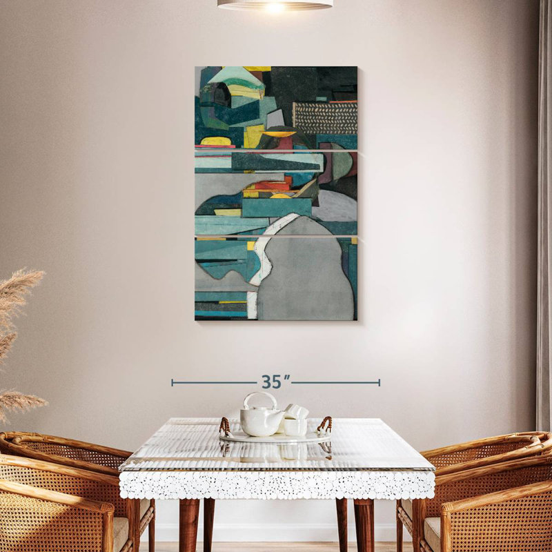 Collage Avery Mid-Century IV, H 32 po x l 20 po