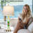 Gracelan 28" Glass USB Table Lamp, Bulbs Included-124572824