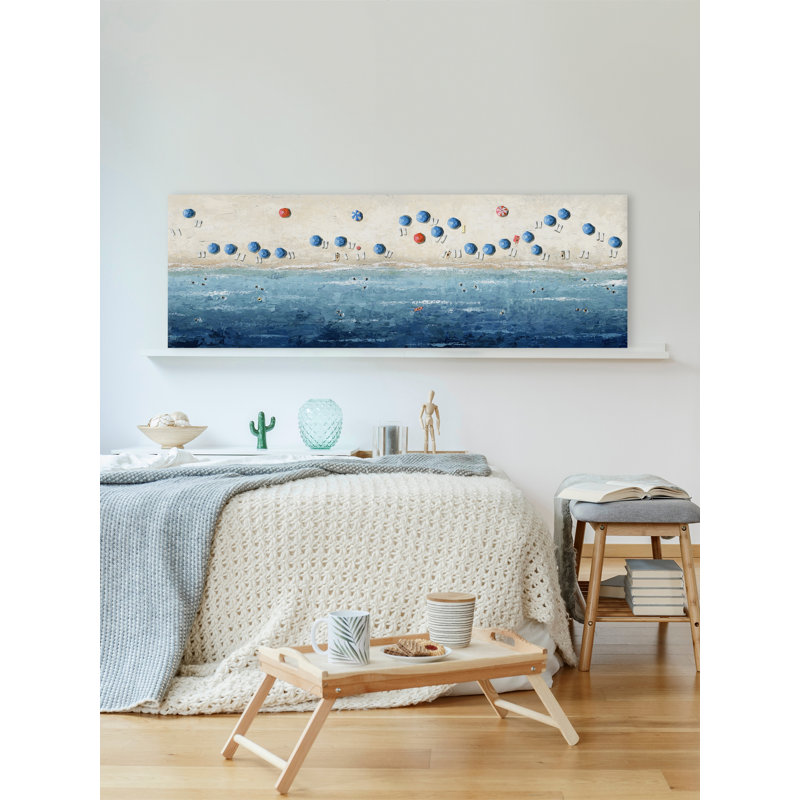 Weekend Cool Down - Wrapped Canvas Painting, 25cm H x 76cm W x 3.81cm D