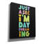 Toile épique Graffiti «Just A Sec I'm Daydreaming» par Club Daydream, 26 po x 30 po-117540247