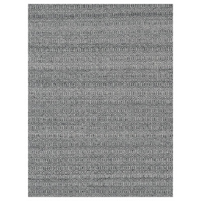 Mantra Geometric Area Rug in Dark Gray