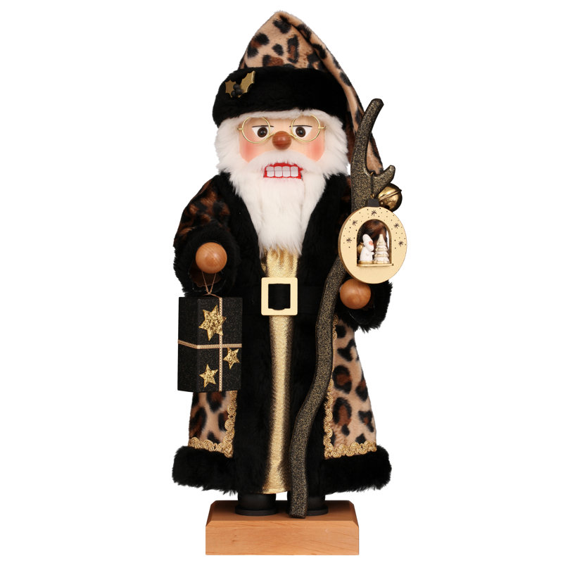 Nutcracker - Leopard Santa