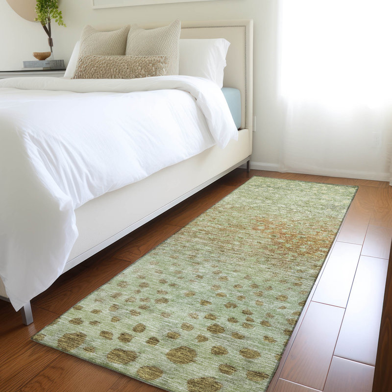 Tapis intérieur / extérieur lavable à la machine ACN1074 3 pi x 5 pi Chayil, Tapis de couloir 2 pi 3 po x 7 pi 6 po