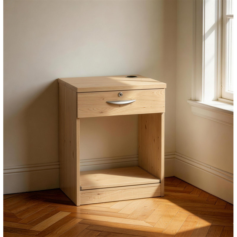 72.8cm H x 60cm W Printer Stand, English Oak