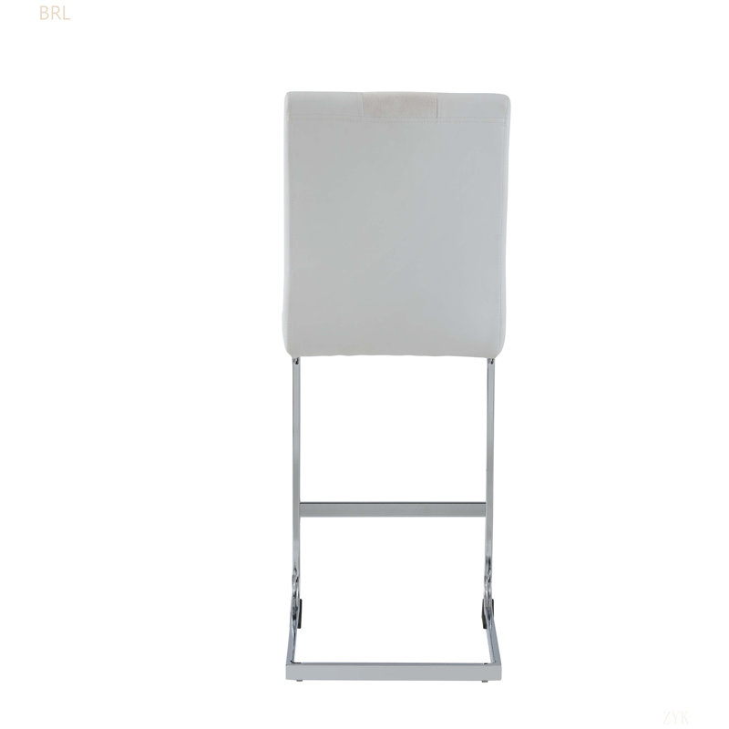 TABOURETS DE LIT BLANC ALTIS (ENSEMBLE DE 4)