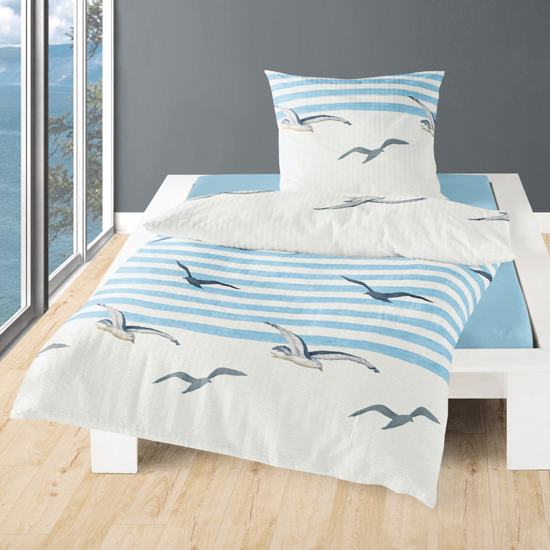 Abstract Duvet Cover Set with Pillowcases Included, 135 x 200cm Duvet Cover + 1 Standard Pillowcase