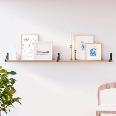 Batavia Paulownia Floating Shelf