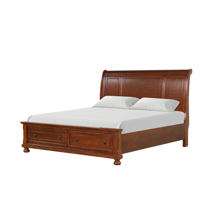 Manlius Sleigh Storage Beds, King