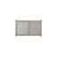 Table de cocktail Shenee Heights 50 "avec verre givré