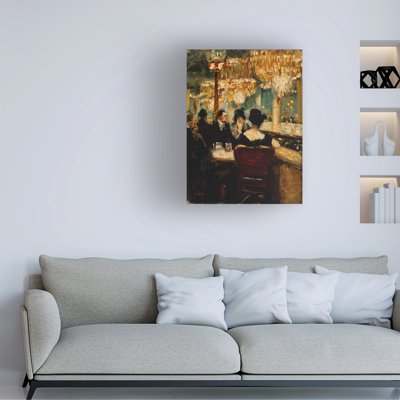 «Lesser Ury Haus Vaterland», art sur toile