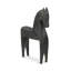 Gallant Wooden Sculpture Black