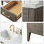 Meuble-lavabo double 72 po avec plateau en marbre-94811320-94811313