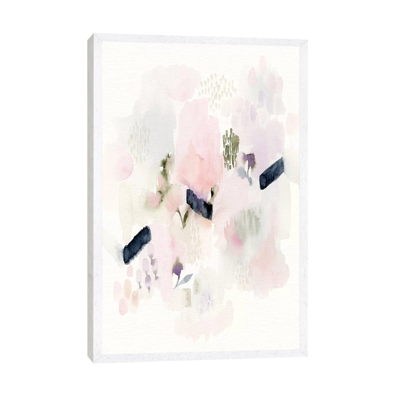 Surrender I by Stephanie Ryan - Painting on Canvas, 66.04cm H x 45.72cm W x 3.81cm D, White Floater Framed