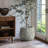 Rustic Distressed  Multi-Color Cement Round Planter, Indoor and Outdoor-1813506543