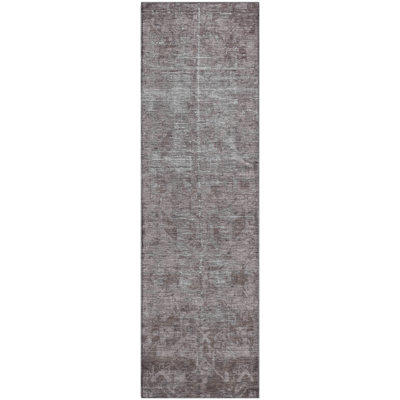 Premium Machine Washable Larock AMF1228 Global Rug