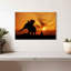 Brampt Elephant Sunset Silhouette-108726038