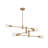 Fowey Modern 6 Light Sputnik Pipe Chandelier-1690582119