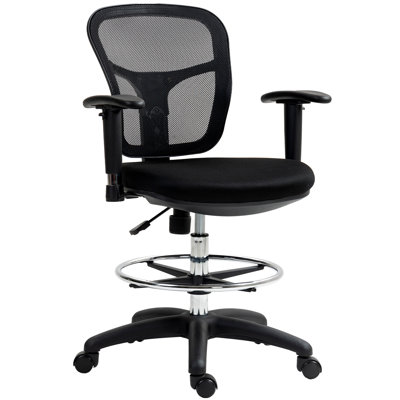 Inbox Zero Mesh Drafting Chair