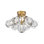 Elise 7 - Light 16.25'' Cluster Sphere Semi Flush Mount